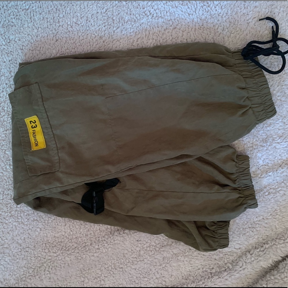 Green Cargo Pants